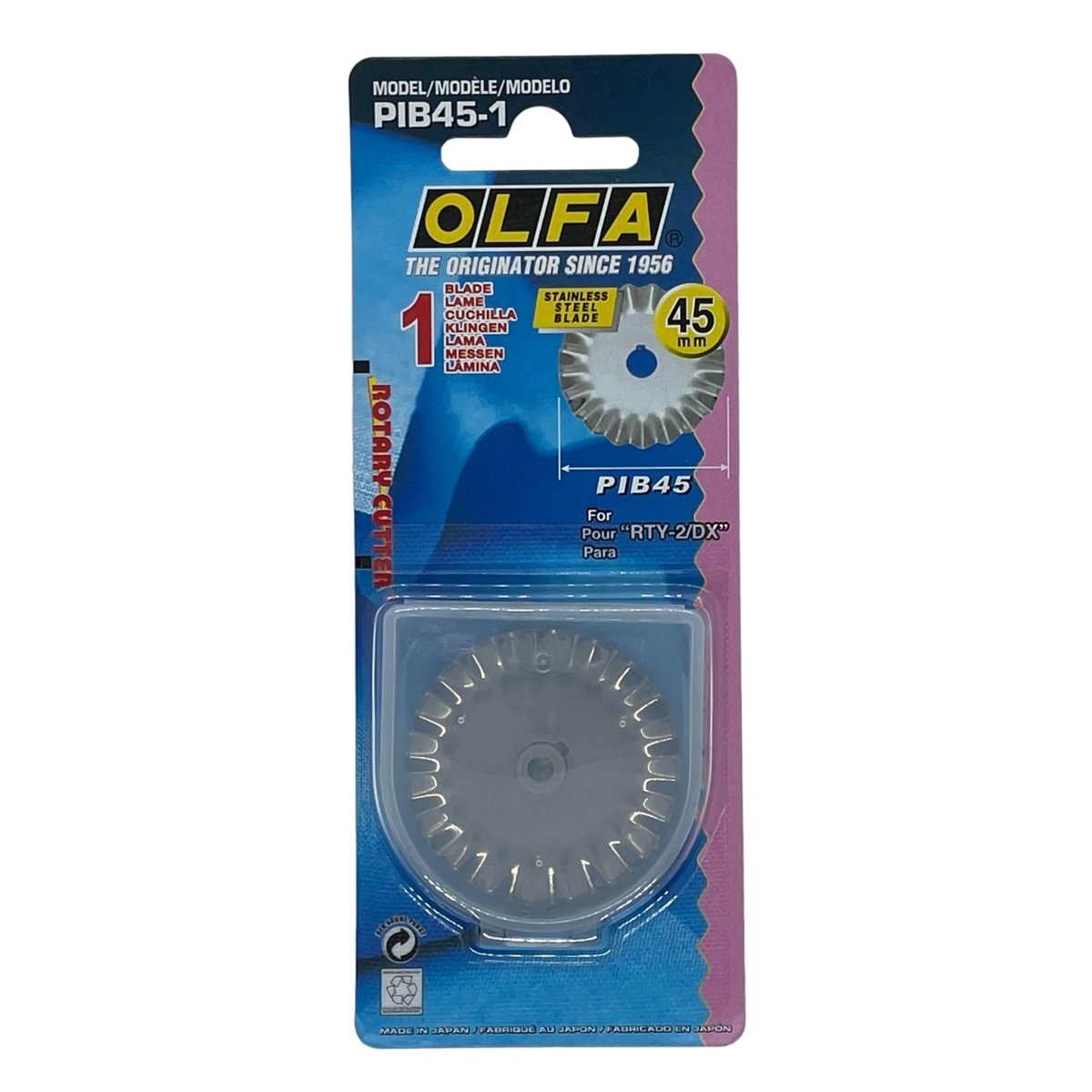 45mm Cutter Olfa Rty 2, Olfa Rotary Cutters, Knife Olfa Rotary