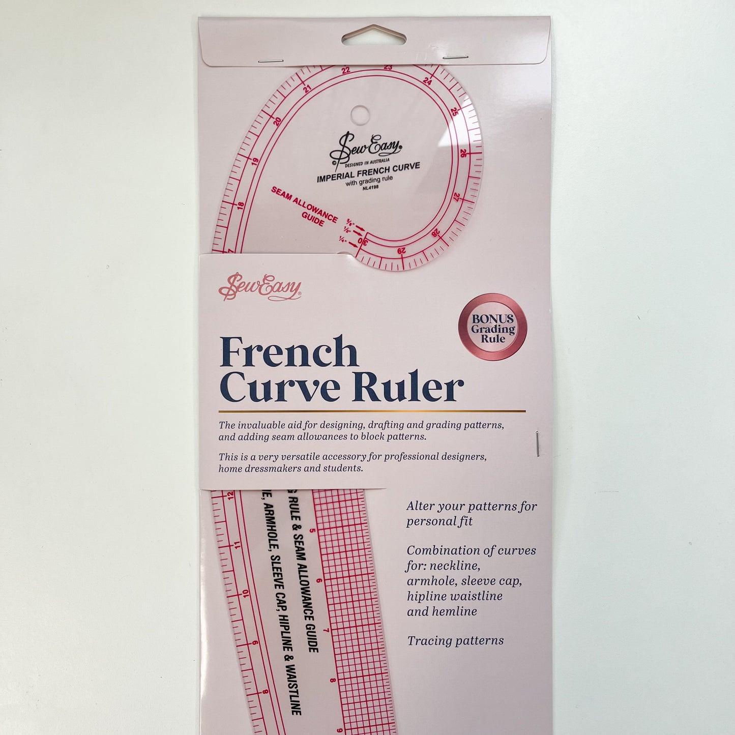 Sew Easy - Imperial French Curve