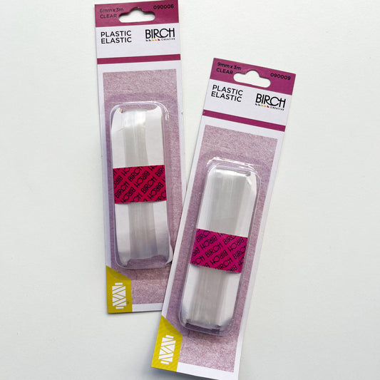 Birch Creative - Plastic Elastic - 6mm or 9mm