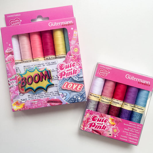 Gutermann - Cute and Pink Limited Edition Thread Packs