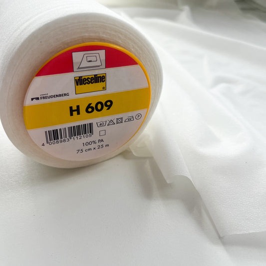 Vilene - Fusible Knit Interfacing - H609 - White