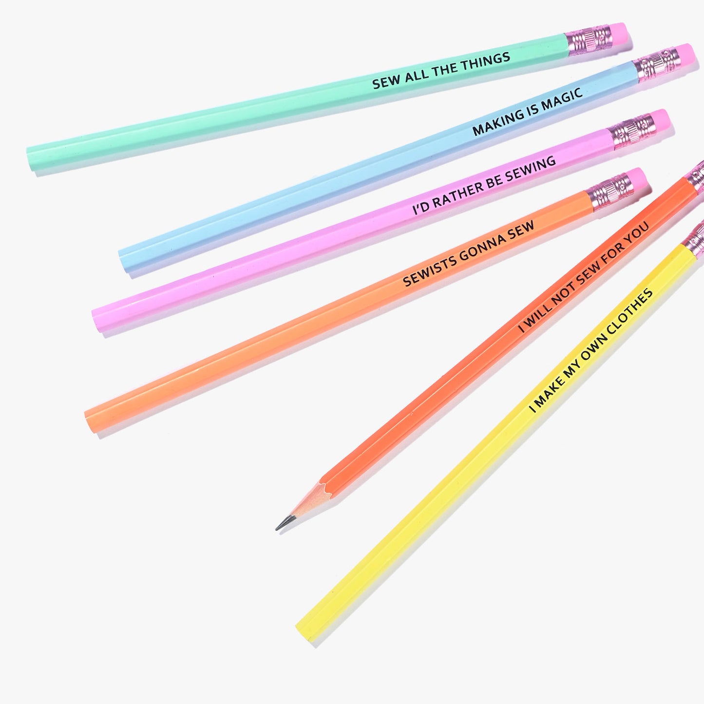 Kylie and the Machine  - Sewing Themed HB Pencils