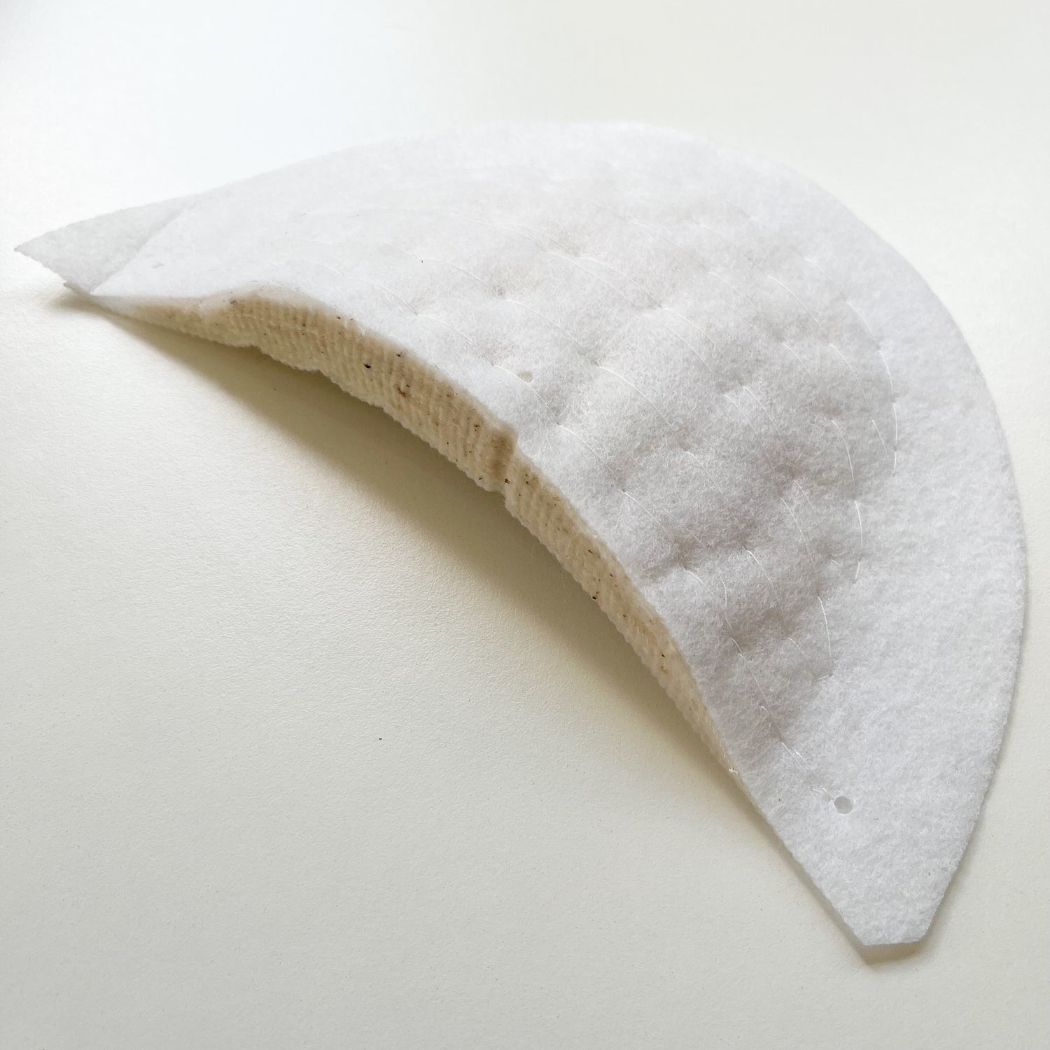 Stitched CG Shoulder Pad - White